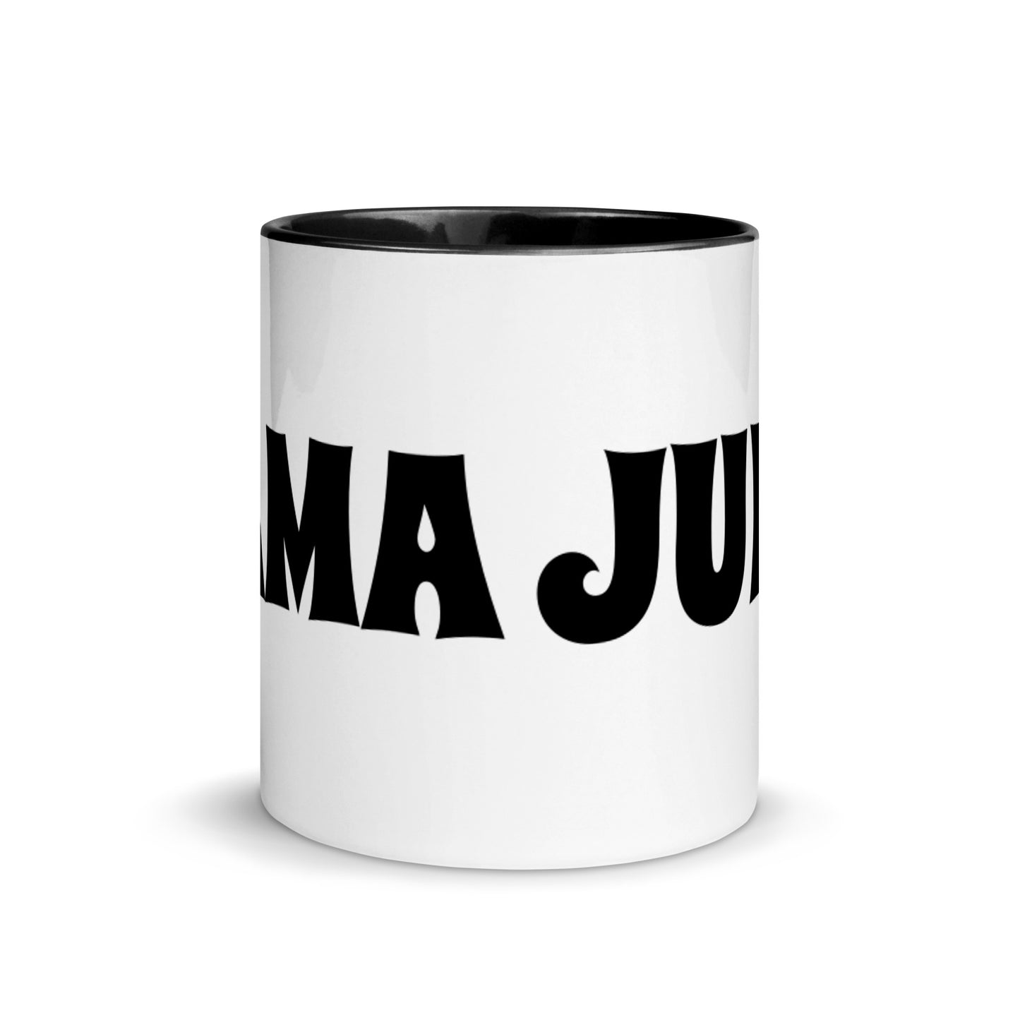 Mama Juice Ceramic Mug with Color Accent