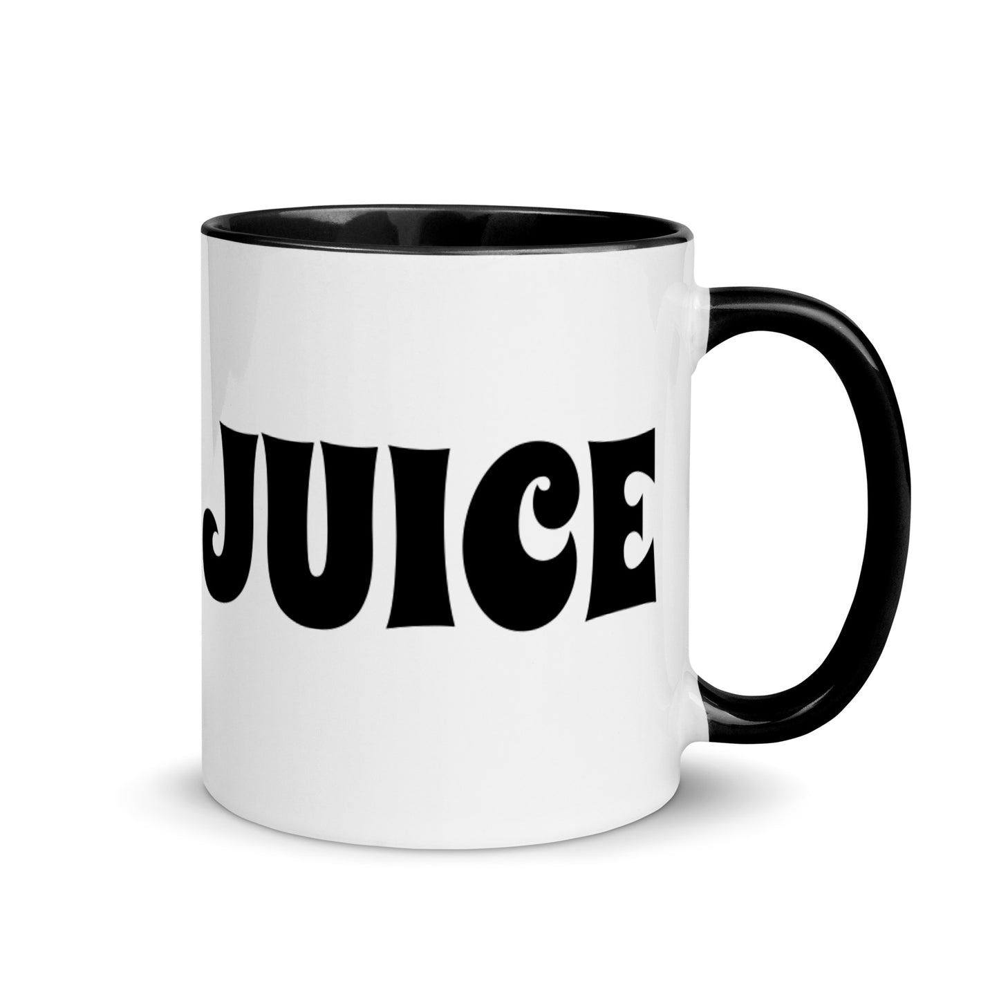 Mama Juice Ceramic Mug with Color Accent
