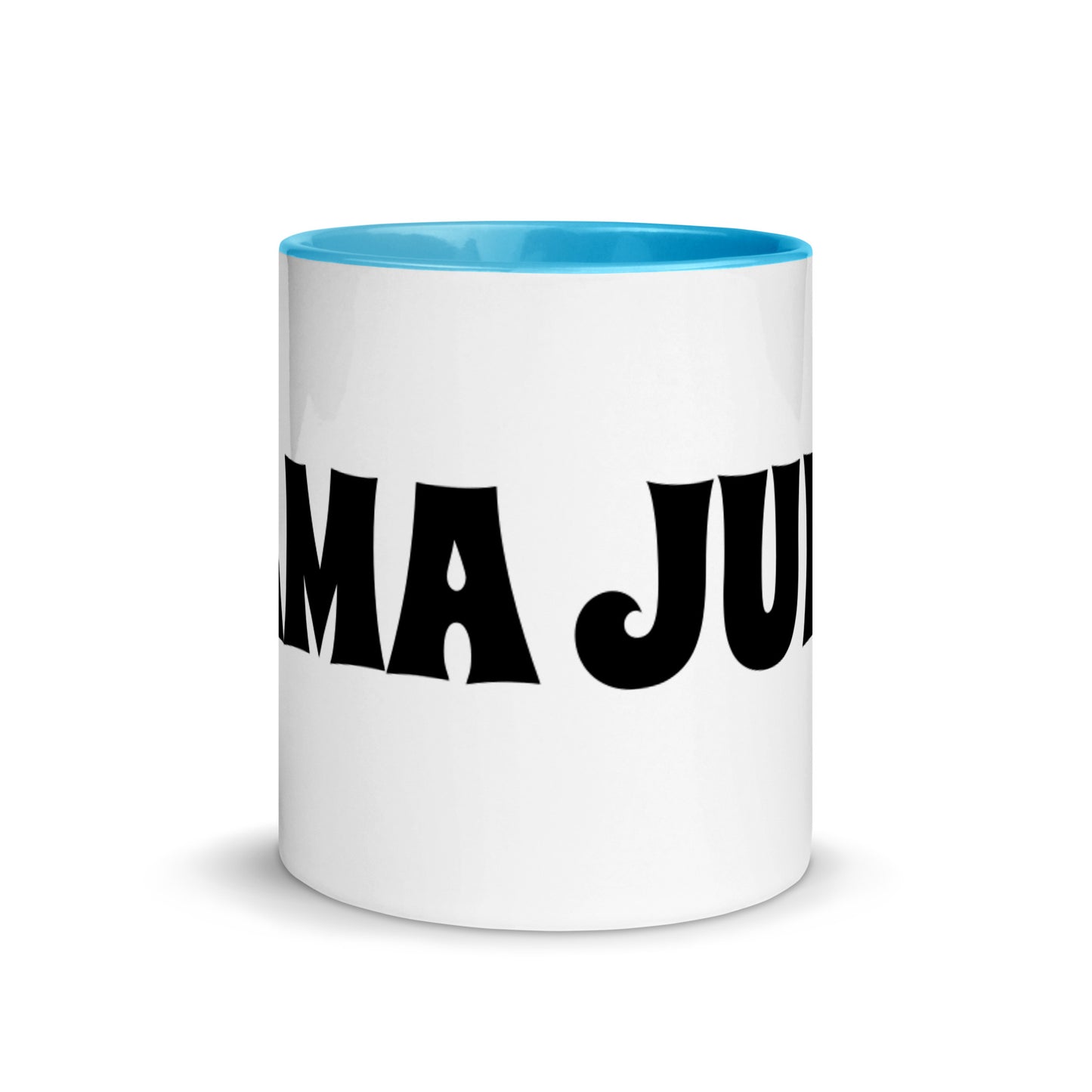 Mama Juice Ceramic Mug with Color Accent