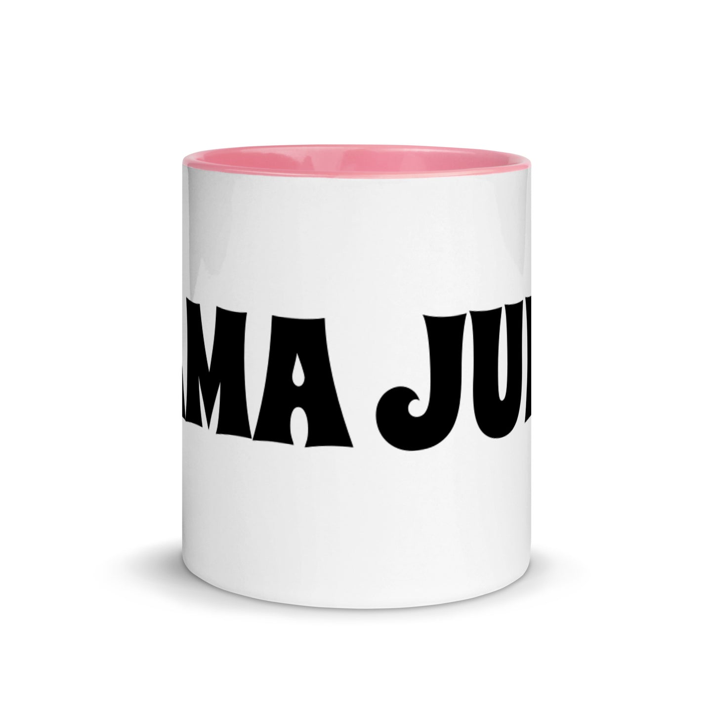 Mama Juice Ceramic Mug with Color Accent