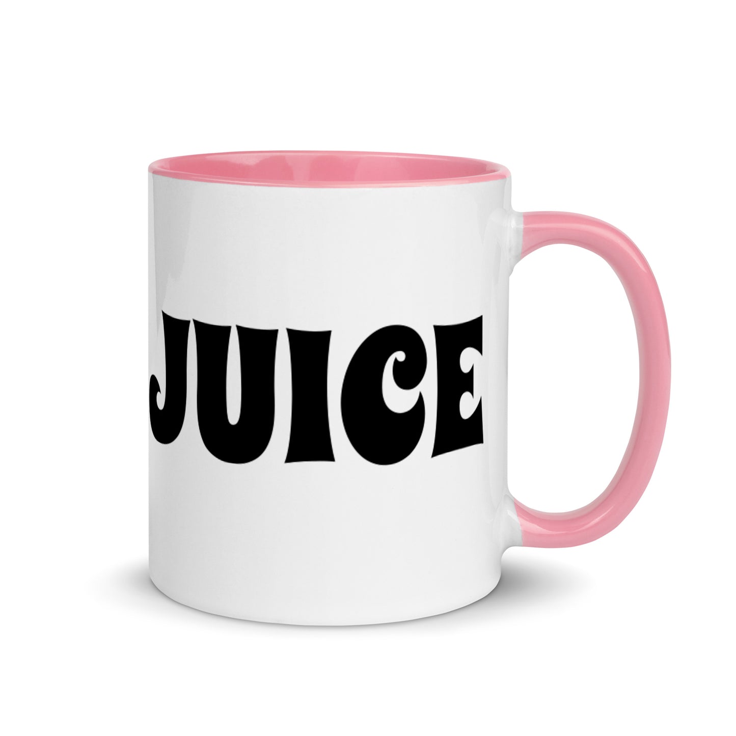Mama Juice Ceramic Mug with Color Accent