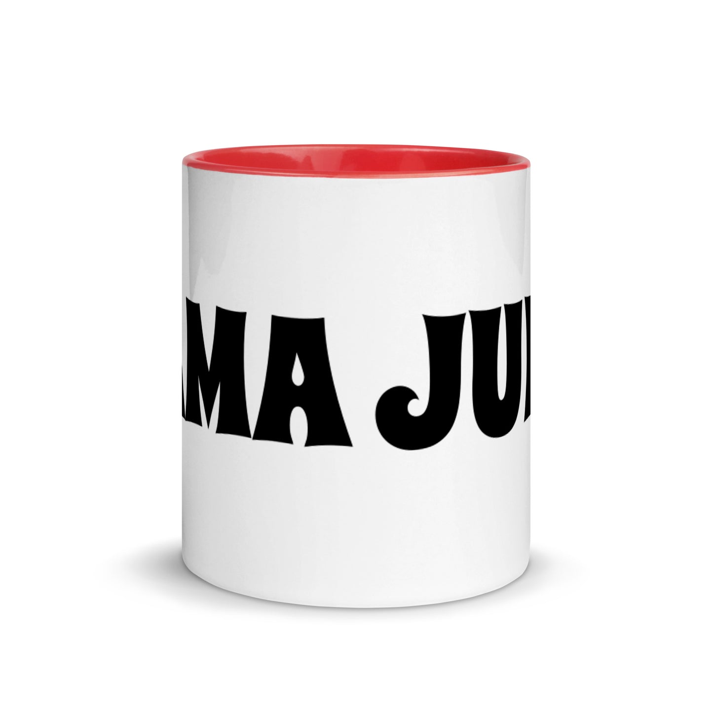 Mama Juice Ceramic Mug with Color Accent