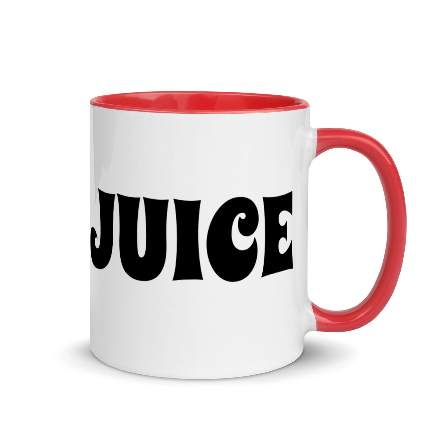 Mama Juice Ceramic Mug with Color Accent