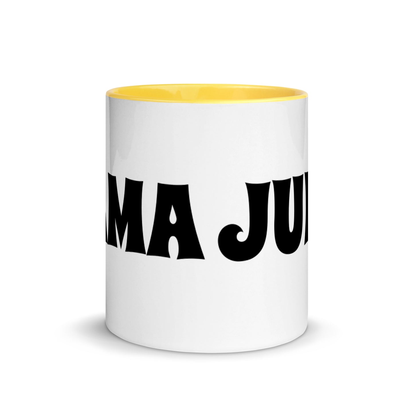 Mama Juice Ceramic Mug with Color Accent
