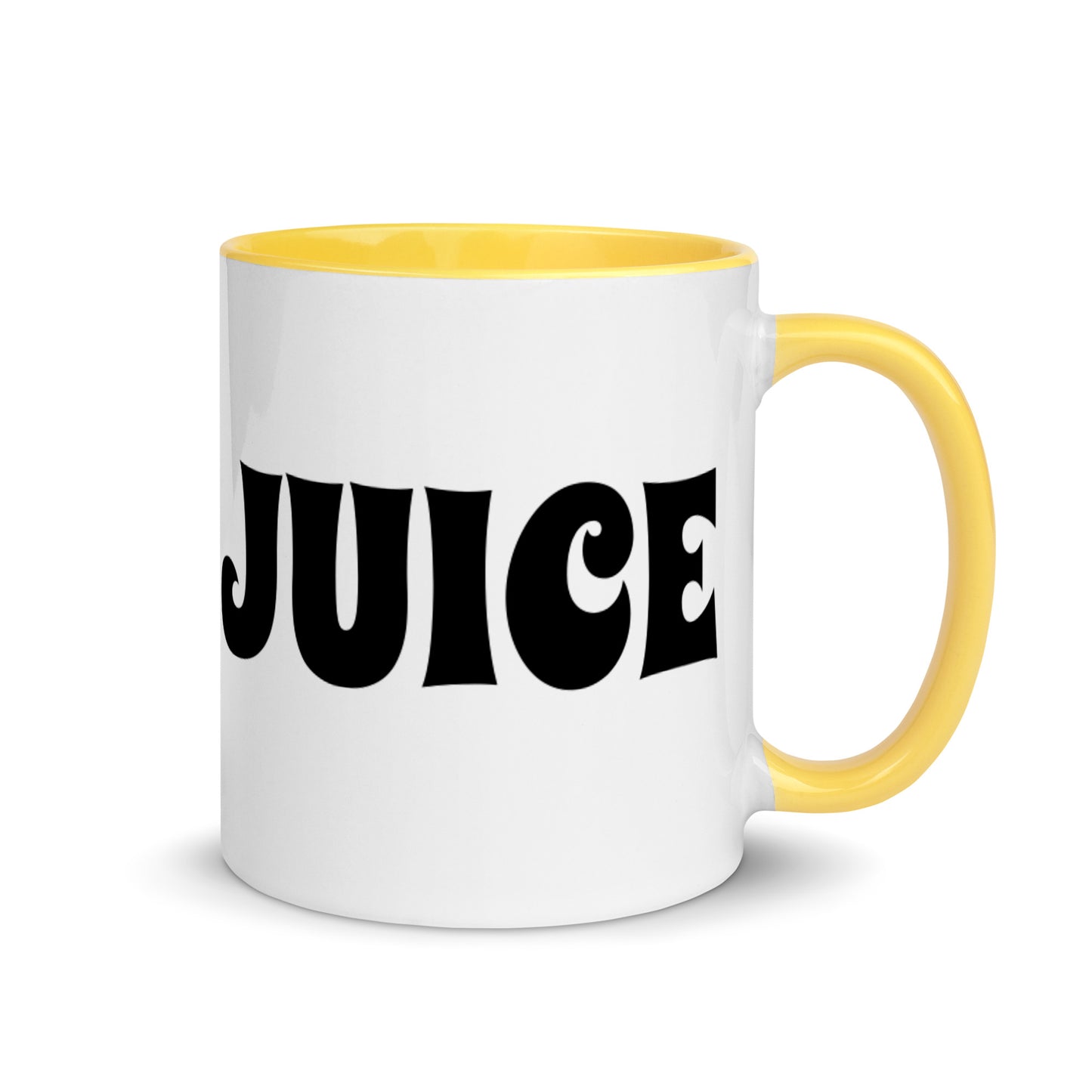 Mama Juice Ceramic Mug with Color Accent