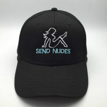 Load image into Gallery viewer, SEND NUDES Baseball Cap Embroidery Snapback Dad Hat
