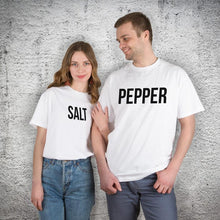 Load image into Gallery viewer, Skuggnas Salt Pepper Couples Matching Shirts
