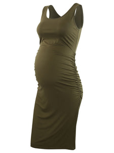 Maternity Sleeveless Tank Dresses