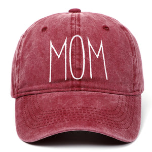 DAD MOM Letters Embroidery Baseball Cap Dad Hats