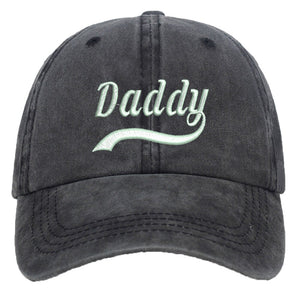 DAD MOM Letters Embroidery Baseball Cap Dad Hats