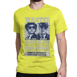 Vintage Blues Brothers Wanted T-Shirt Men