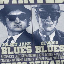 Load image into Gallery viewer, Vintage Blues Brothers Wanted T-Shirt Men
