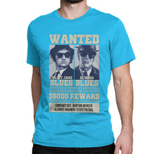 Load image into Gallery viewer, Vintage Blues Brothers Wanted T-Shirt Men
