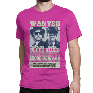 Vintage Blues Brothers Wanted T-Shirt Men