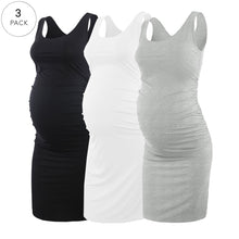 Load image into Gallery viewer, Maternity Sleeveless Tank Dresses
