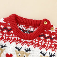 Load image into Gallery viewer, Baby Christmas Romper and Hat Sets
