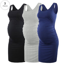 Load image into Gallery viewer, Maternity Sleeveless Tank Dresses
