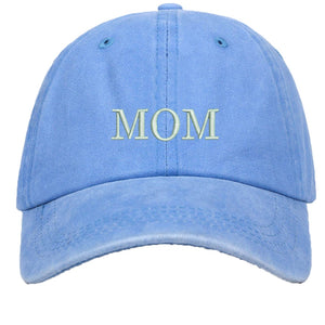 DAD MOM Letters Embroidery Baseball Cap Dad Hats