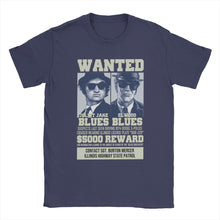 Load image into Gallery viewer, Vintage Blues Brothers Wanted T-Shirt Men
