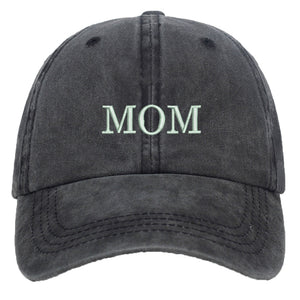 DAD MOM Letters Embroidery Baseball Cap Dad Hats