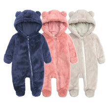 Load image into Gallery viewer, Baby Clothes 0 To 3 6 12 Months For Winter Infant Costume Newborn Girl Rompers Boy Bear Jumpsuit Long Sleeve Kids Bodysuit
