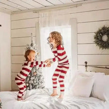 Load image into Gallery viewer, Family Christmas Pajamas Set Striped Print
