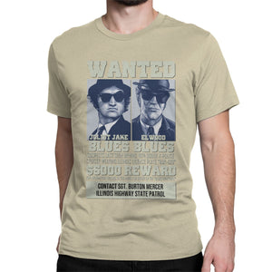 Vintage Blues Brothers Wanted T-Shirt Men