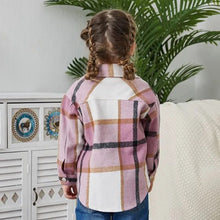 Load image into Gallery viewer, 2023 Autumn Mom Daughter Matching Outfits Fleece Shirt Coat
