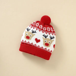 Baby Christmas Romper and Hat Sets