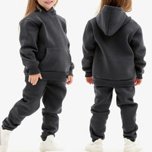 Load image into Gallery viewer, 2023 Winter Children Hooded Tracksuits Suits 0-6Y
