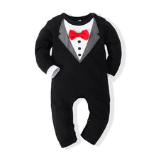 Load image into Gallery viewer, Tuxedo Baby Bodysuit Jumpsuit
