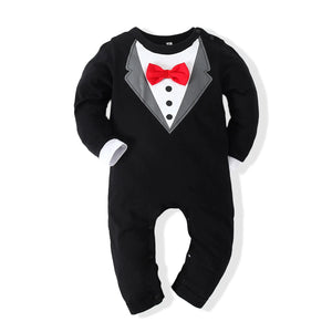 Tuxedo Baby Bodysuit Jumpsuit