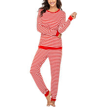 Load image into Gallery viewer, Maternity Pajamas Striped Nursing Sleepwear Full Sleeve Nursing Pajama Set Breastfeeding
