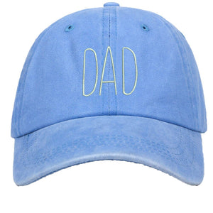 DAD MOM Letters Embroidery Baseball Cap Dad Hats