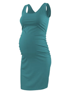 Maternity Sleeveless Tank Dresses