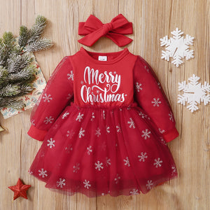 2Pcs Christmas Dress