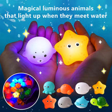 Load image into Gallery viewer, Baby Bath Toys Bathtub LED Light Up Toys
