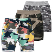 Load image into Gallery viewer, Boys Camouflage Shorts Cotton Trousers 2-7 years old
