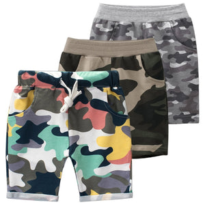 Boys Camouflage Shorts Cotton Trousers 2-7 years old