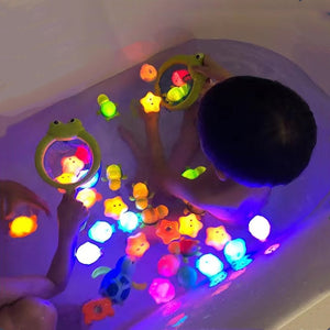 Baby Bath Toys Bathtub LED Light Up Toys