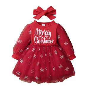 2Pcs Christmas Dress