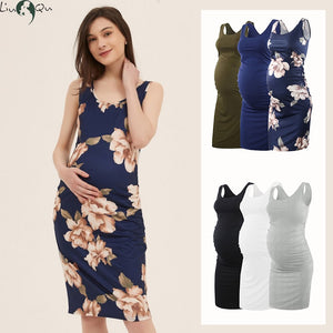 Maternity Sleeveless Tank Dresses