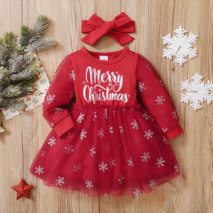 2Pcs Christmas Dress