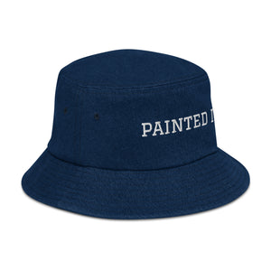 Denim bucket hat