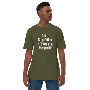 Step Father Unisex premium viscose hemp t-shirt