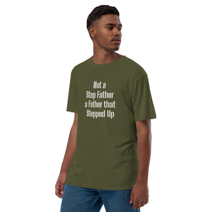 Step Father Unisex premium viscose hemp t-shirt