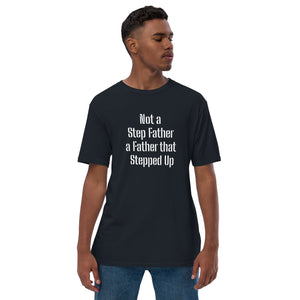 Step Father Unisex premium viscose hemp t-shirt