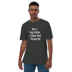 Step Father Unisex premium viscose hemp t-shirt