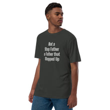 Load image into Gallery viewer, Step Father Unisex premium viscose hemp t-shirt
